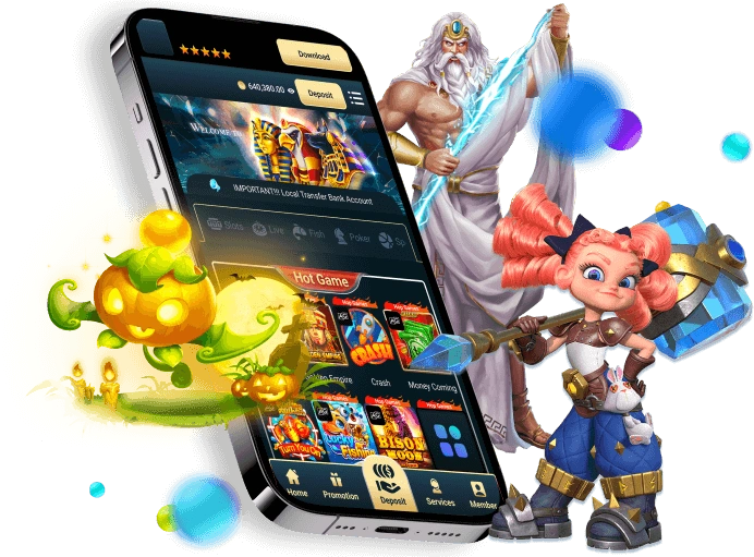 Giao diện ứng dụng g6623 win trên điện thoại di động