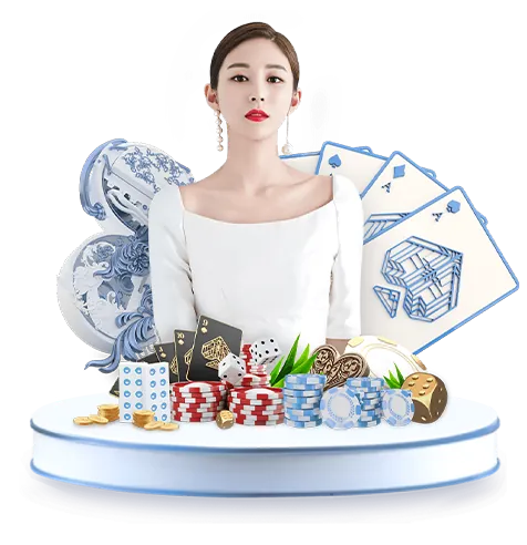 Hình ảnh bàn chơi casino trực tuyến với người chia bài của g6623 win